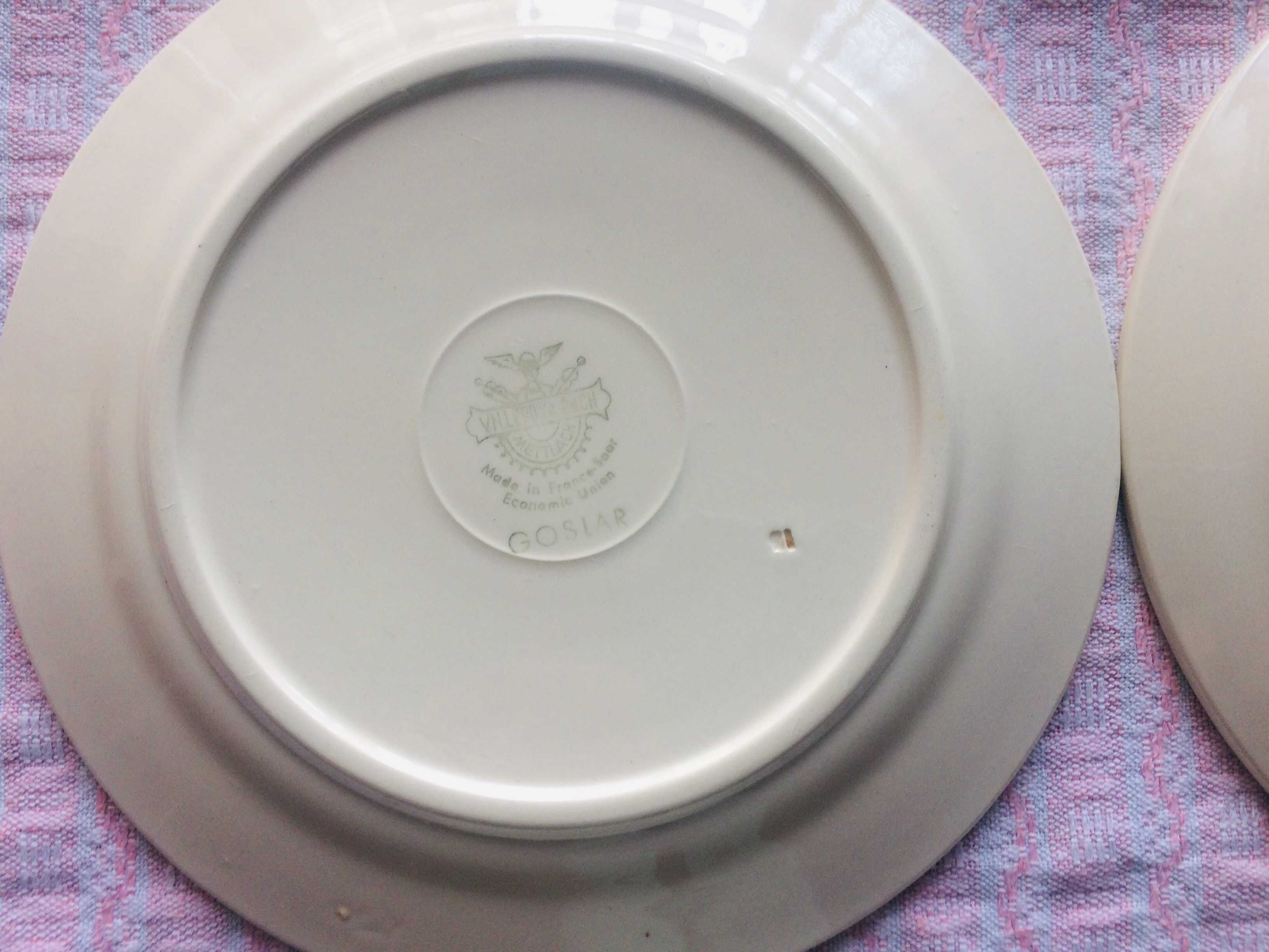 Villeroy & Boch Saar GOSLAR - старинни порцеланови чинии