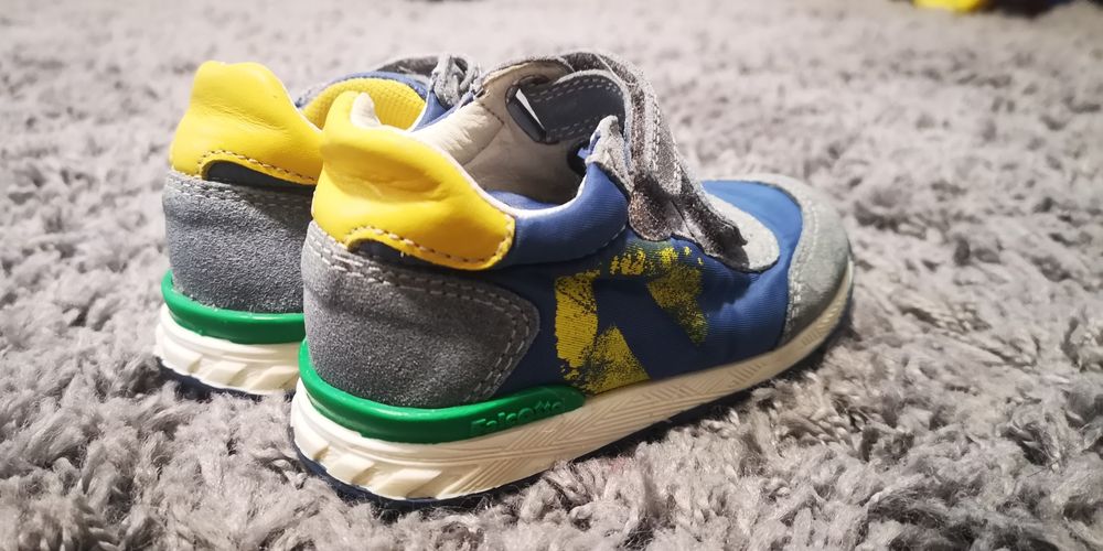 Adidasi tenesi incaltaminte copii Falcotto Naturino, marime 22, piele