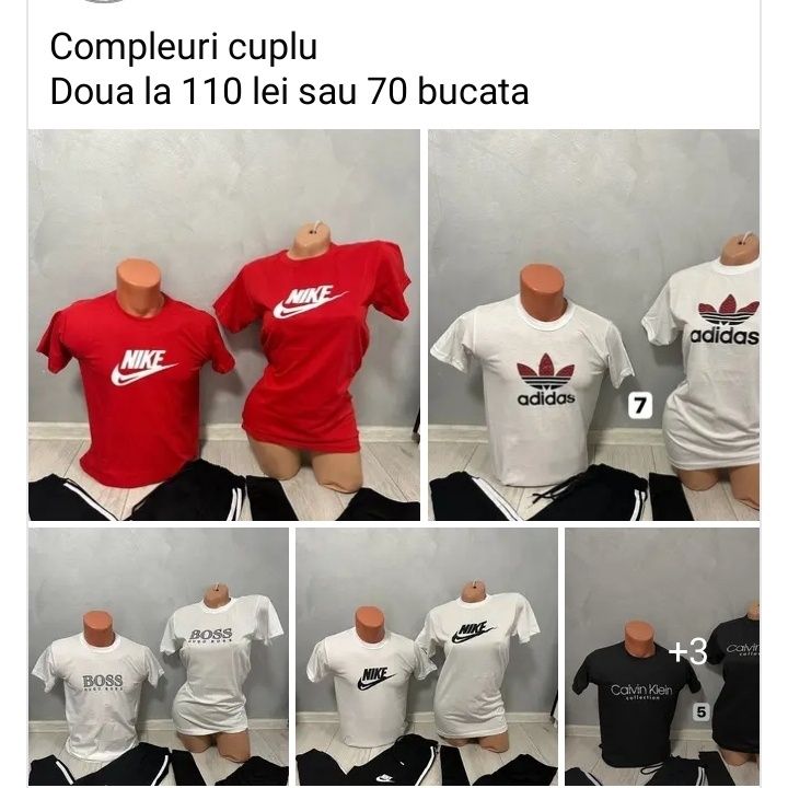 Haine la oferta dama și bărbați