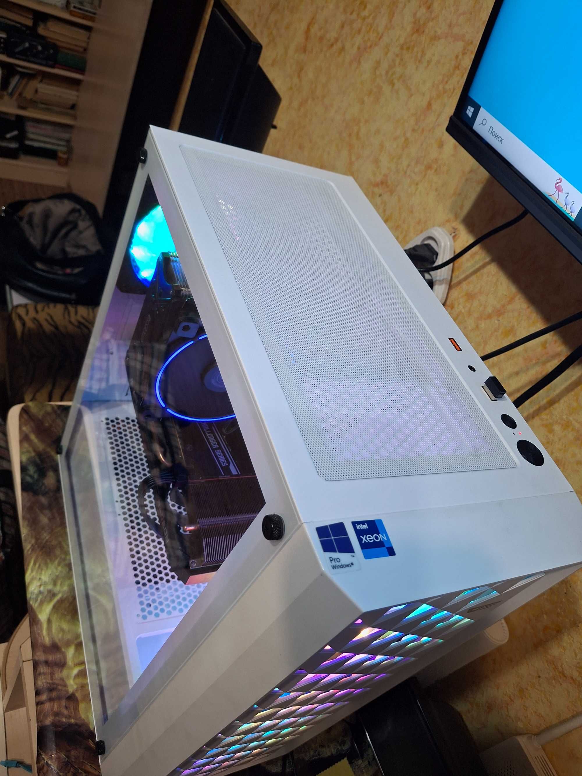 ПК Xeon E5 2680v4 14/28 rx7600 8Gb ОЗУ 32Gb