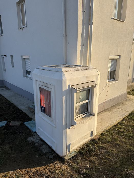 Cabina paza fibra sticla