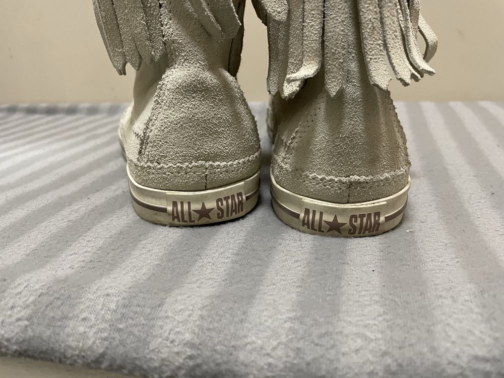 Зимни Converse естествен оксфордски набук