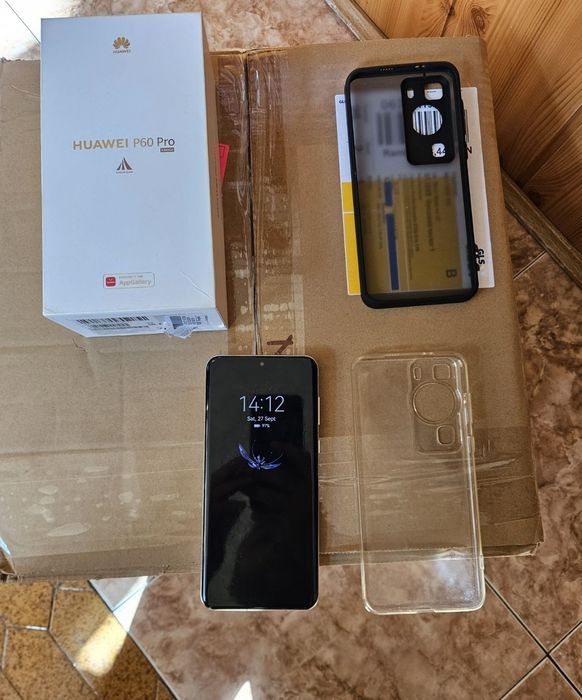 Huawei P60 Pro, 256gb, dual sim, ceramic alb, nu schimb
