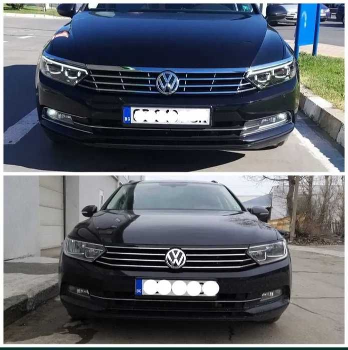 R-Line решетка за VW Passat B8 (2015–2019) – спортна визия