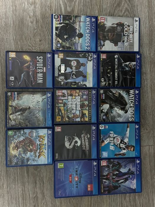 Игры для ps4, ps5 на дисках