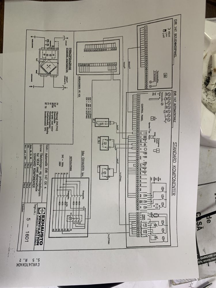 Automatizare 2Ventilatoare /Schimbator caldura