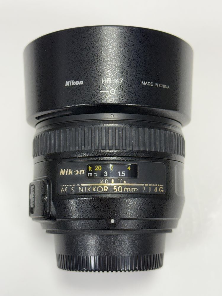 обектив Nikon AF-S Nikkor 50mm f/1.4G