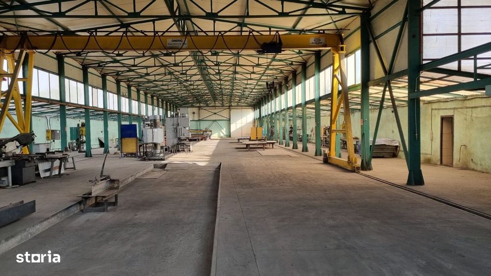 Hala 1485mp, teren 3309mp, 380V, Loc. Sivita, Tulucesti, Jud. Galati