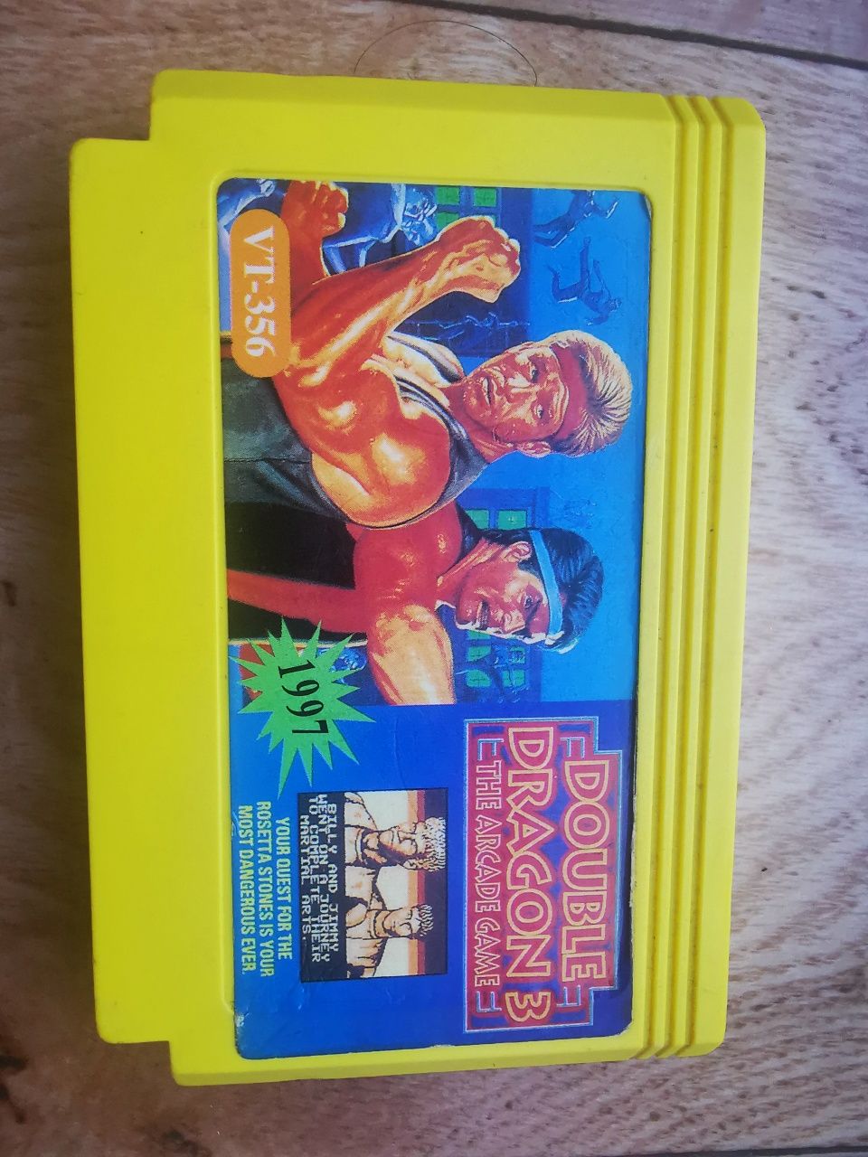 Casete Terminator Sega Mortal Kombat Double Dragon Mortal Tom & Jerry