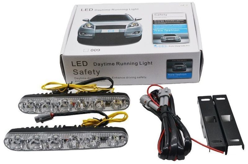 Lumini de zi cu semnalizare DRL aluminiu premium