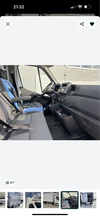 Renault master 2024 frigorific/GARANTIE/tva/lift 750kg/pos finantare