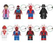 Set 8 Minifigurine tip Lego Marvel Across the Spider-Verse pack3