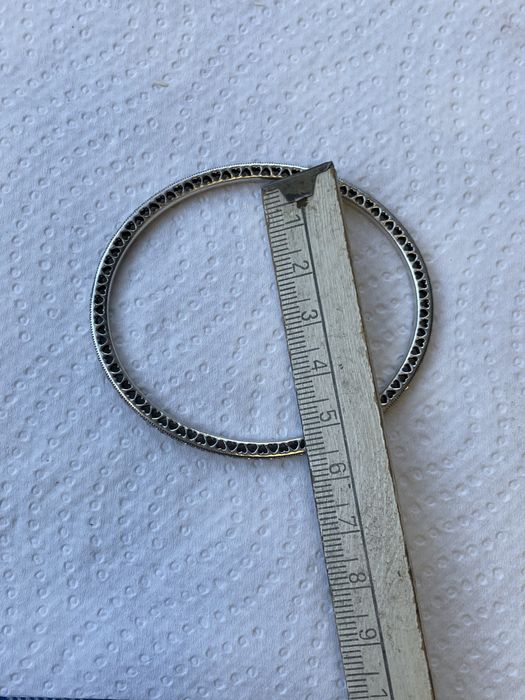 Bratara de argint fixa