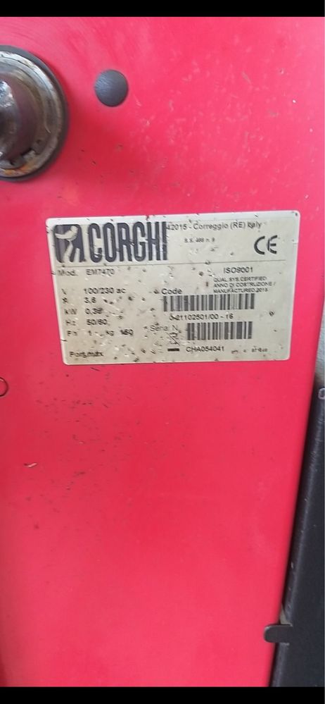 Баланс машина CORGHI