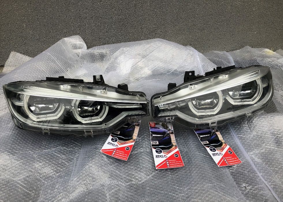 BMW F30 LCI seria 3 set faruri full led adaptive far stanga dreapta