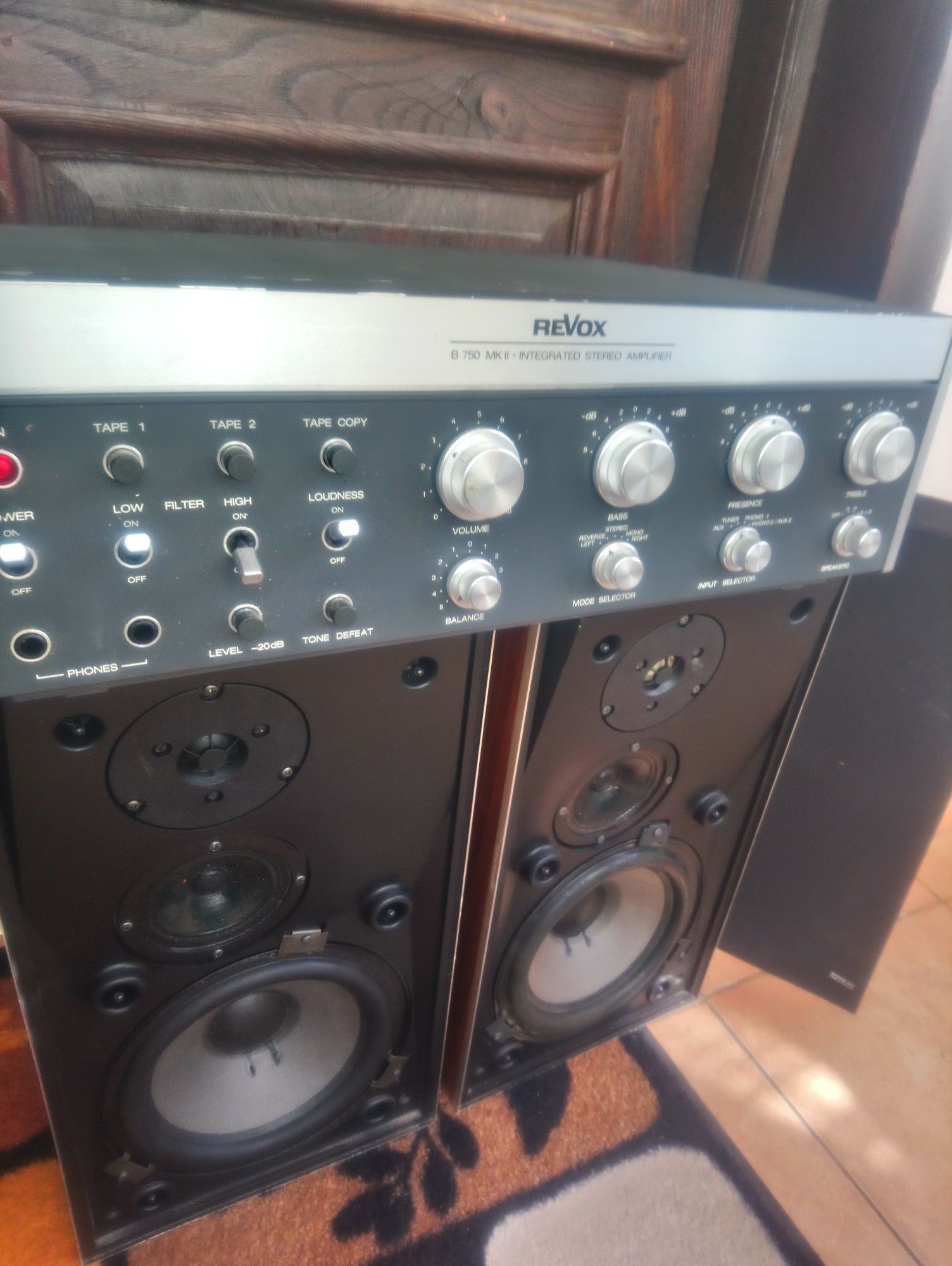 Усилвател Revox BM750 MK2 Тонколони Beovox