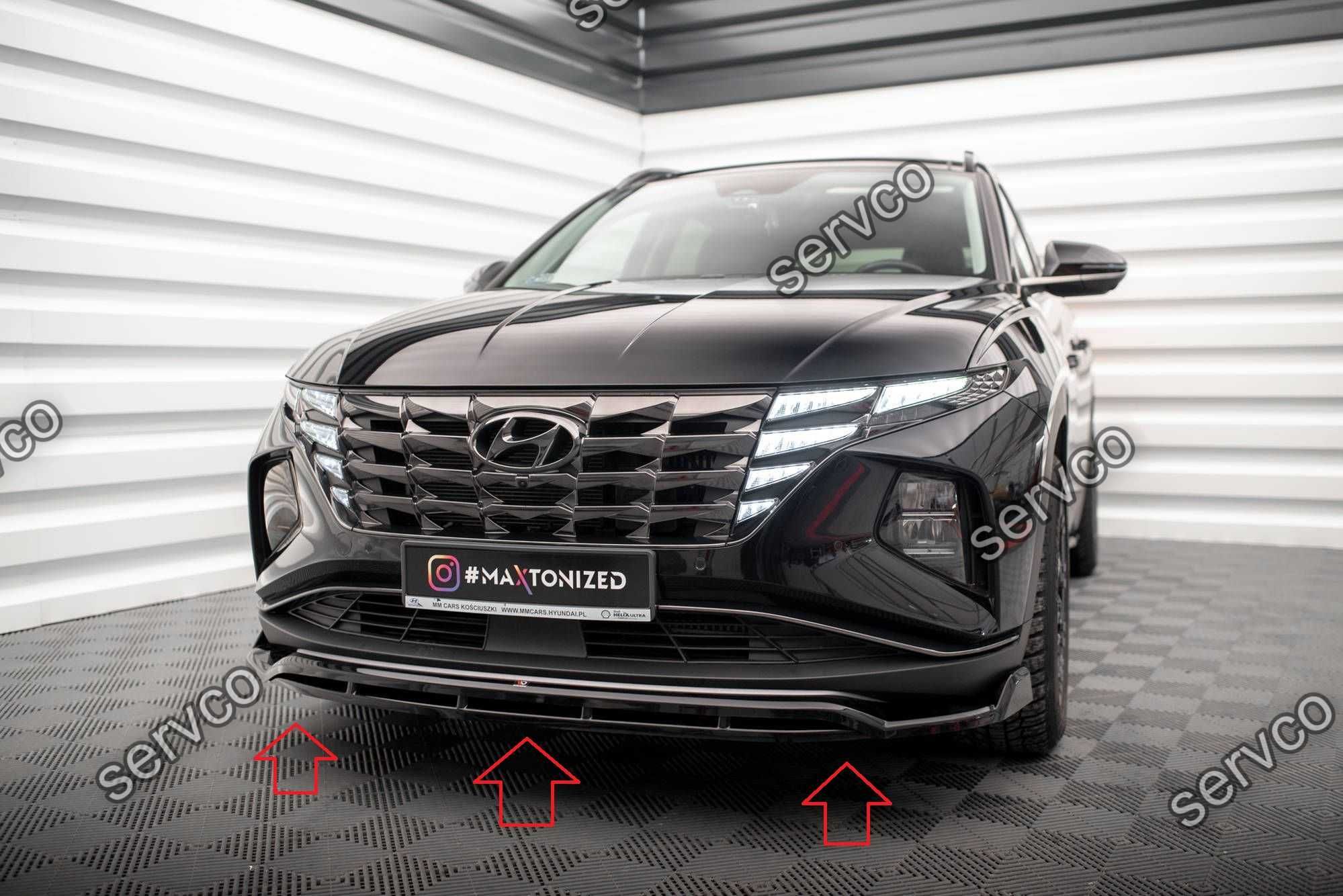 Pachet Body kit tuning Hyundai Tucson Mk4 2020- v2 - Maxton Design