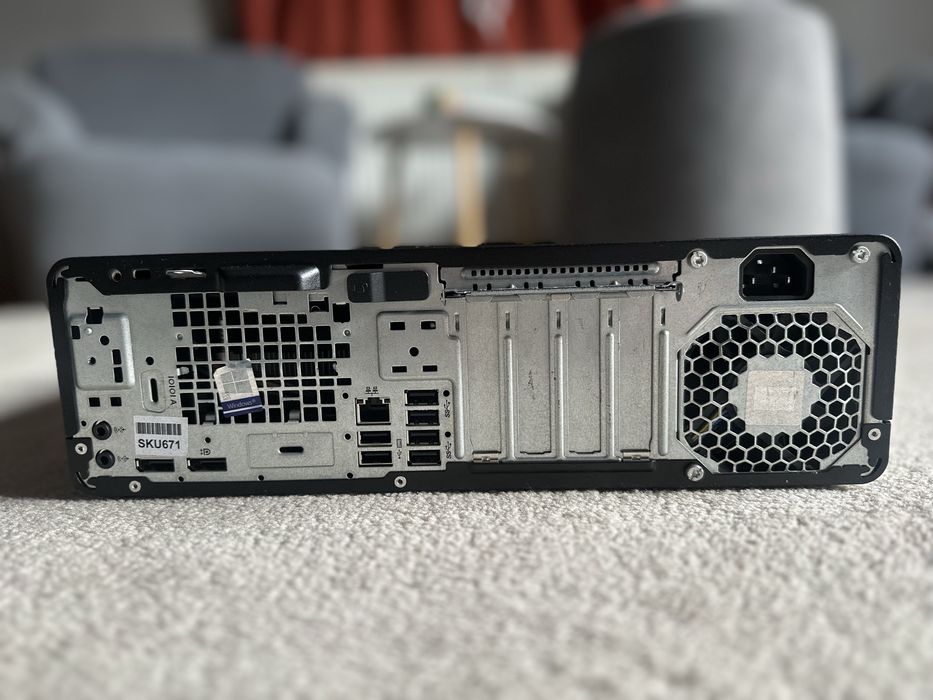 HP EliteDesk 800 G4 SFF i5-8600 CPU Sistem PC 256GB 16GB RAM