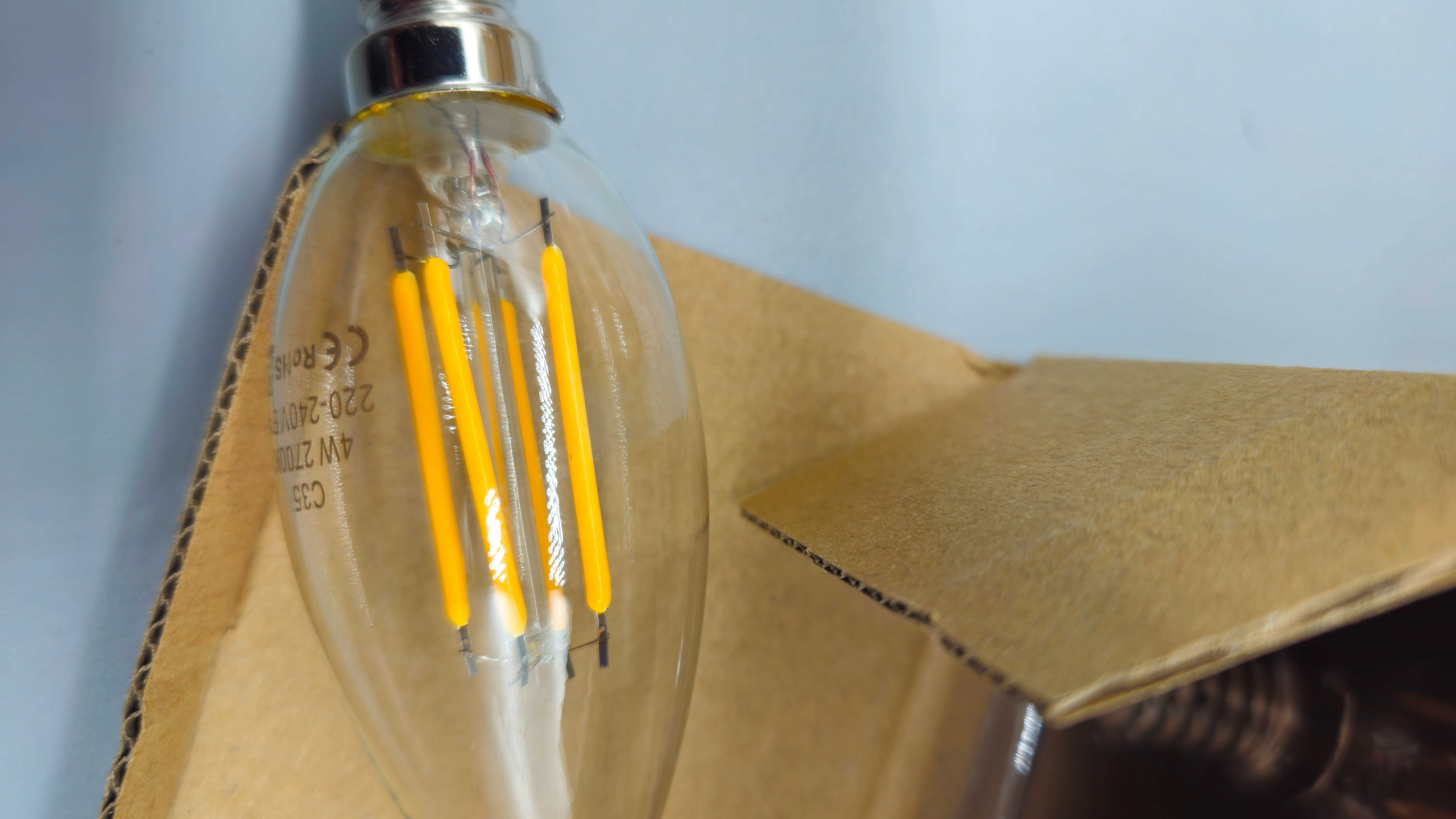 Комплект LED крушки- Различни Модели, Цокъл E14 и E27, 4W и 28W, 2700K