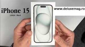 MAGAZIN: iPhone 15 Negru Black Sigilat +Factura se emite pe tine 2Agar