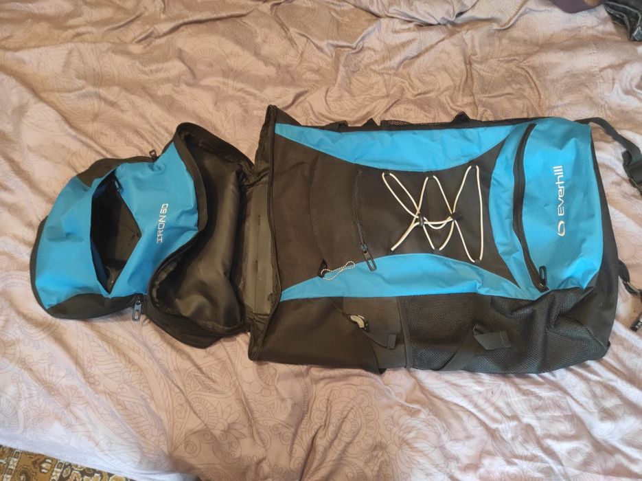 Ruxac 60 litri Everhill albastru