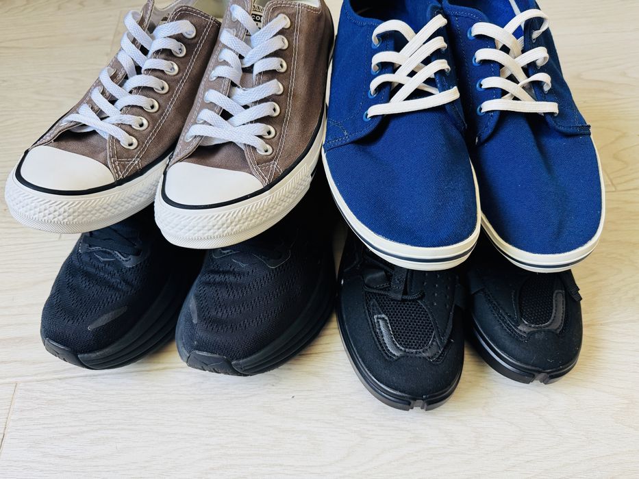 Timberland + Converse + Aldo + Quechua