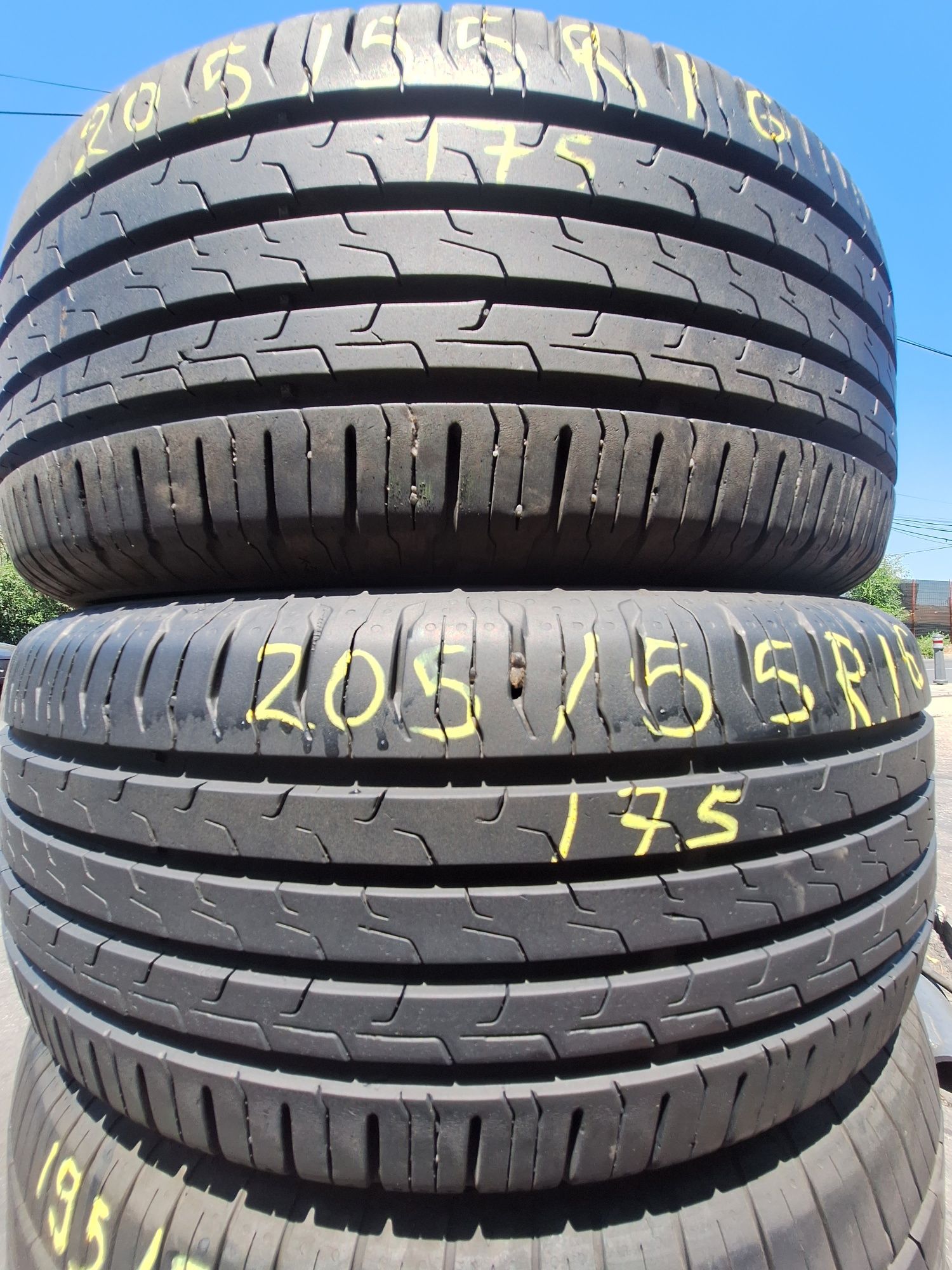 2 anvelope vara 205/55r16 Continental dot 2020 Montaj Gratuit