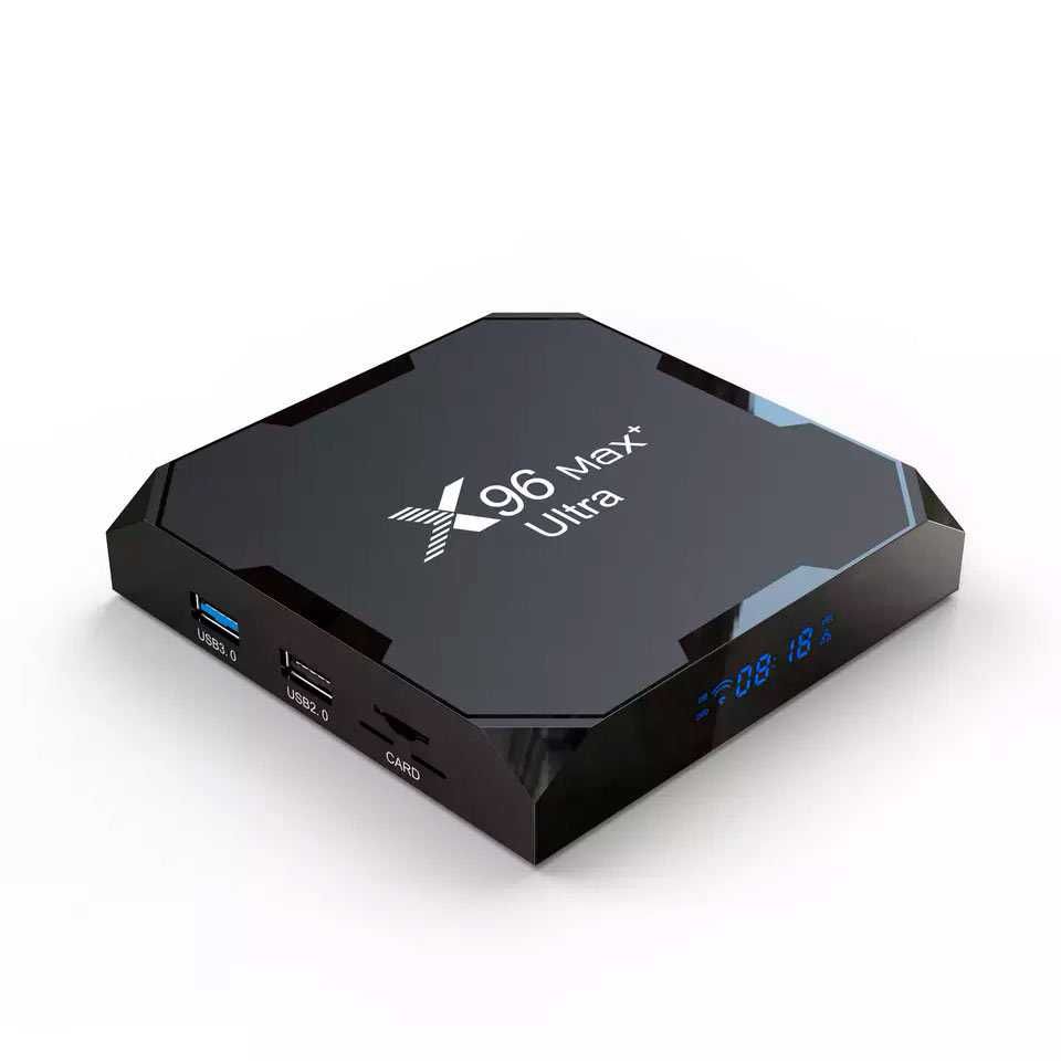 Android TV Box X96 MAX+ ULTRA Android 11 DualBand WiFi BT гаранция