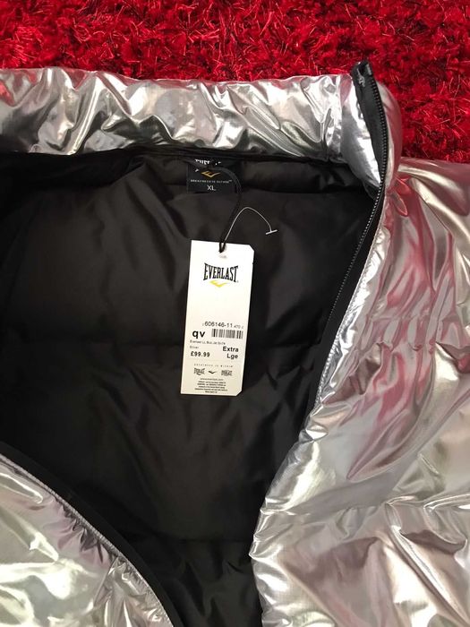 Geacă EVERLAST, silver, nouă, mărimea XL