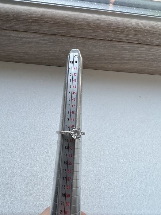 Inele si verighete argint cu zirconii marimi 49-55