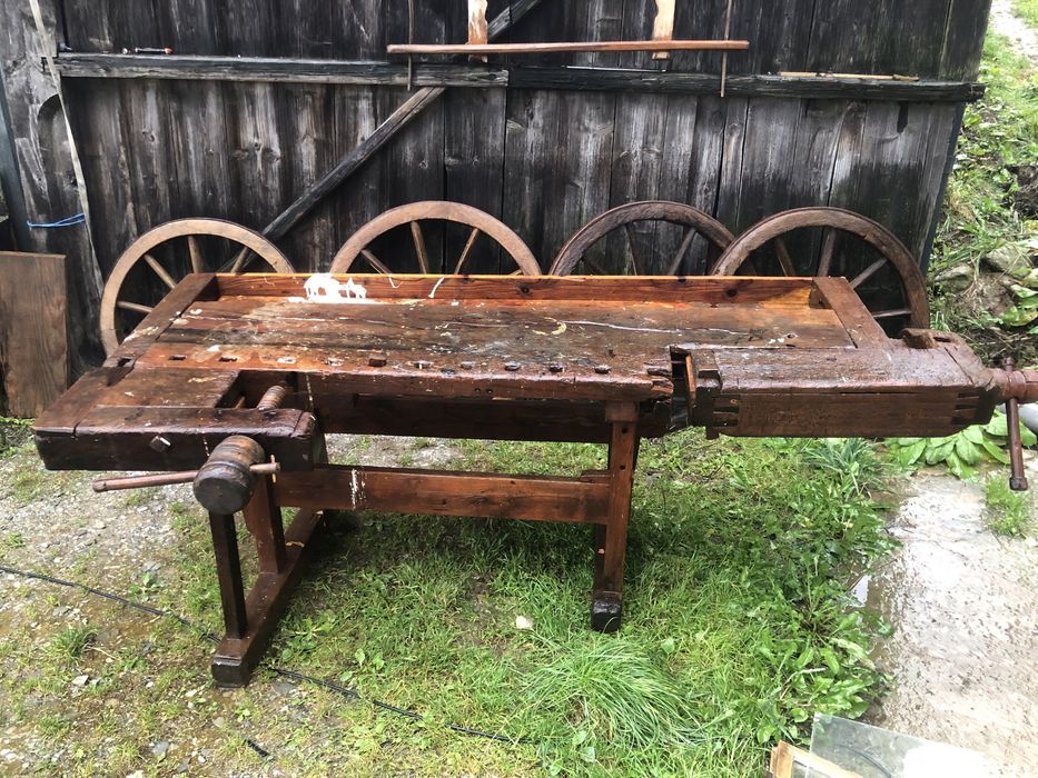 Banc de tâmplârie vechi