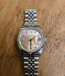 Rolex datejust silver