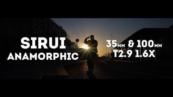 Sirui Venus 35mm T2.9 1.6x Full Frame anamorphic E mount новый упаковк
