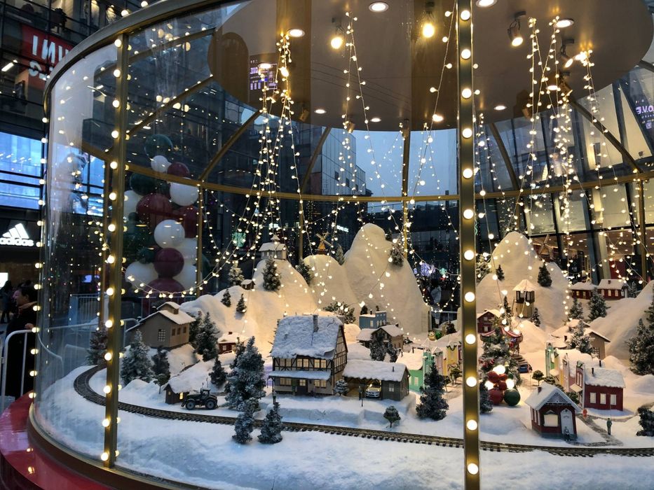 Mini City мини Город для новогодный декора