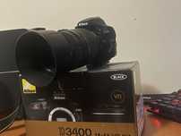 Nikon 3400 cu 2 obiective
