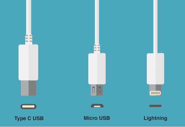 microUSB / Lightning кабел за зареждане и данни - 2м