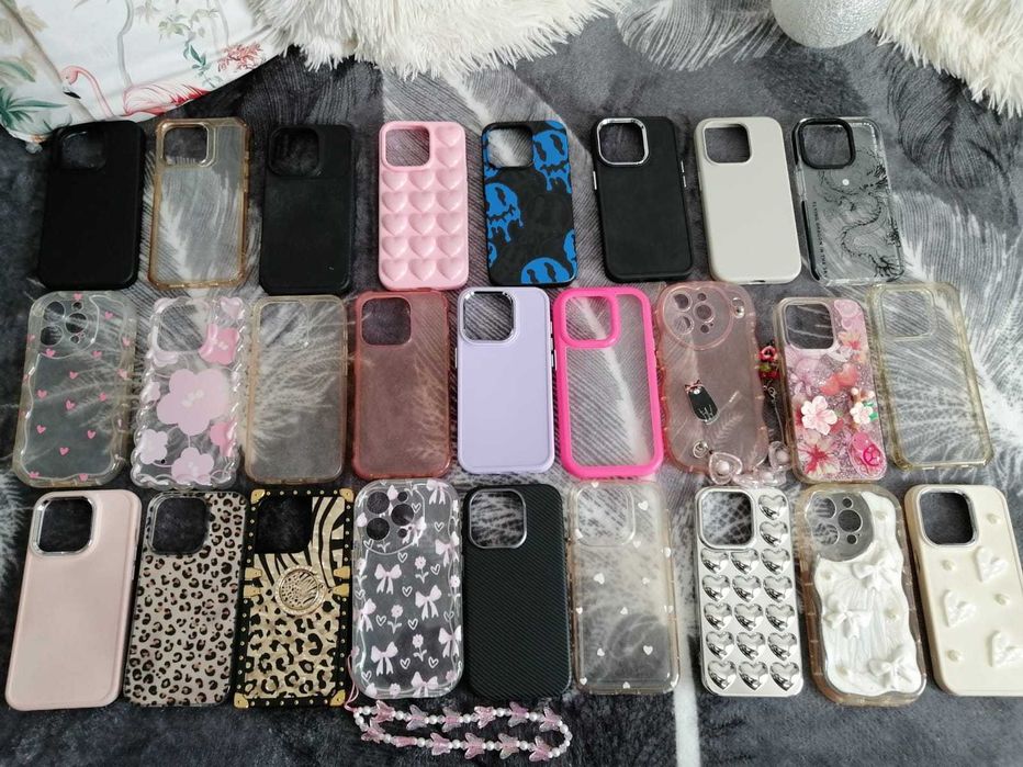 Set 27 Huse Iphone 15 Pro pret fix