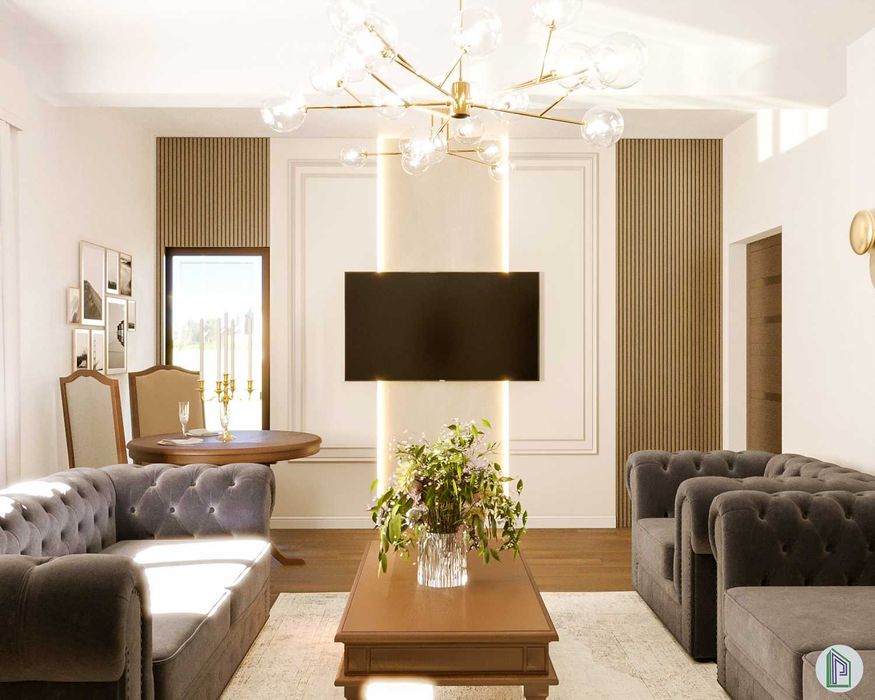 Design Interior, Simulări 3D - Apartament/ Locuință Familială