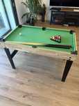 Masa multi-joc HOMCOM 4 in 1  ,fotbal , biliard , air hochei