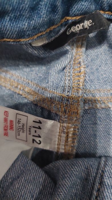 Jeans salopetă fetite