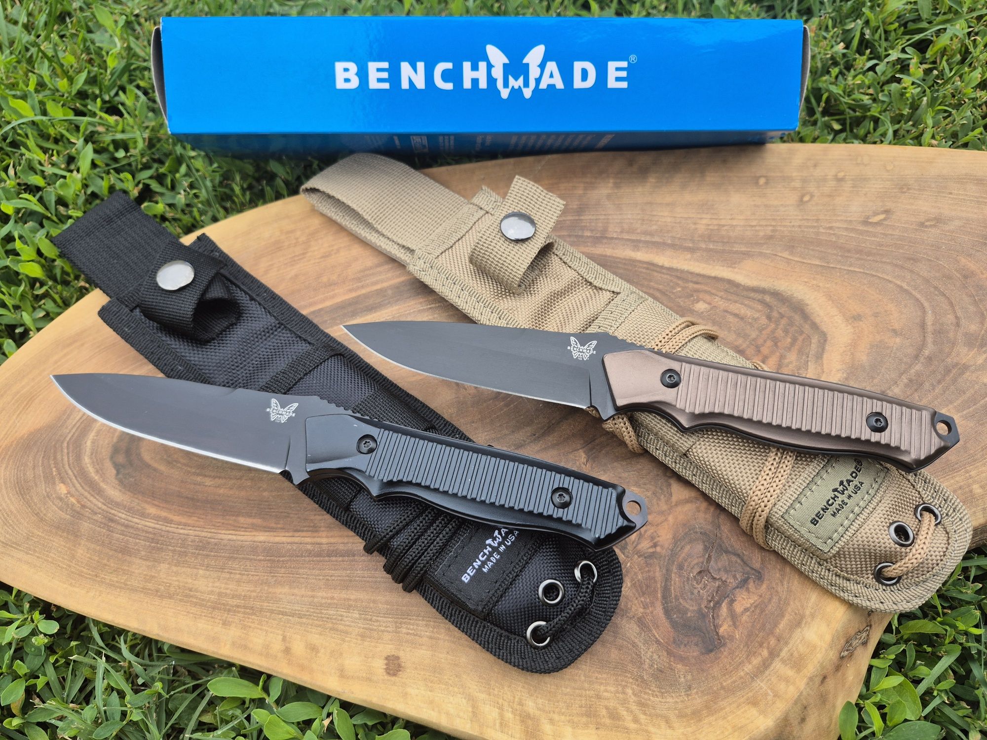 Тактически нож Benchmade Nimravus 140BKSN с текстилна кания,два цвята