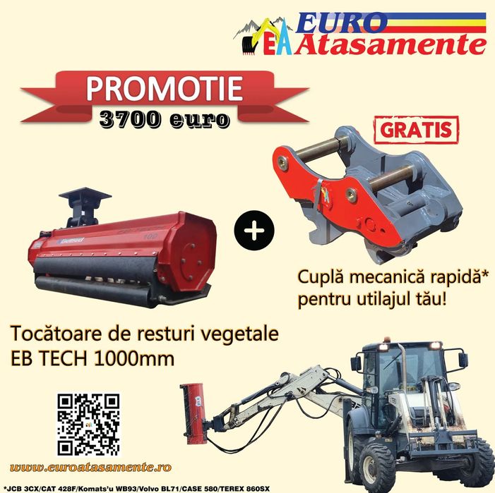 OFERTA Tocatoare + Cupla Mecanica Rapida