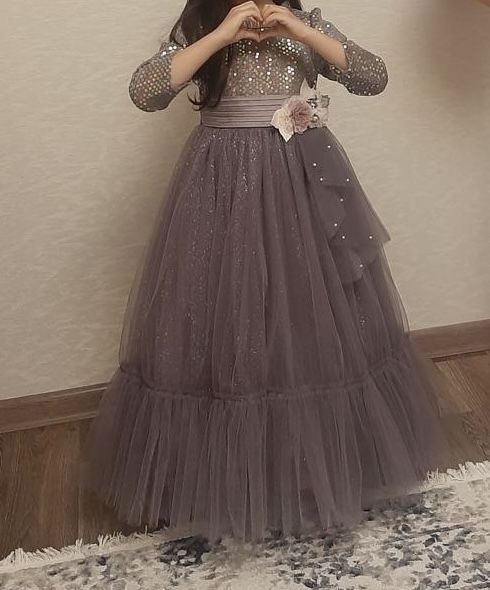 Платье на Новый год для девочки 6-8 лет