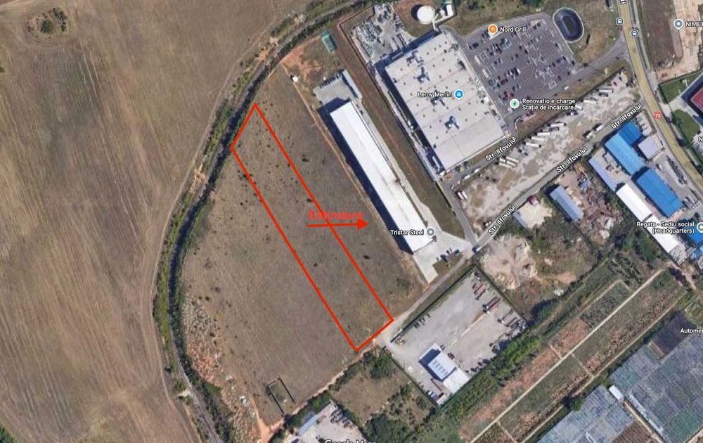 Vand teren intravilan Targoviste strada Ilfovului, zona Tristar, Leroy