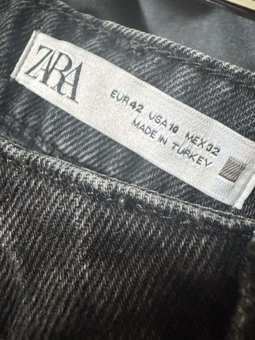 Zara черни супер меки дънки EU 42 размер