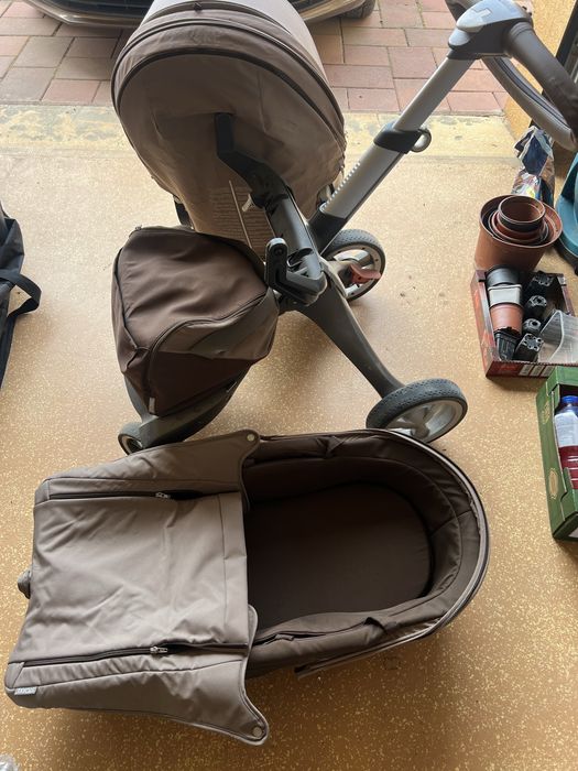 Vand carucior Stokke V4 maro