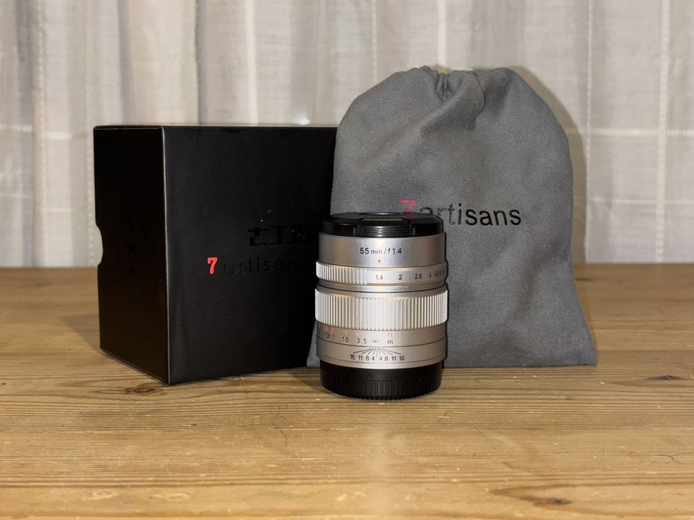 7Artisans 55mm f:1.4 MFT