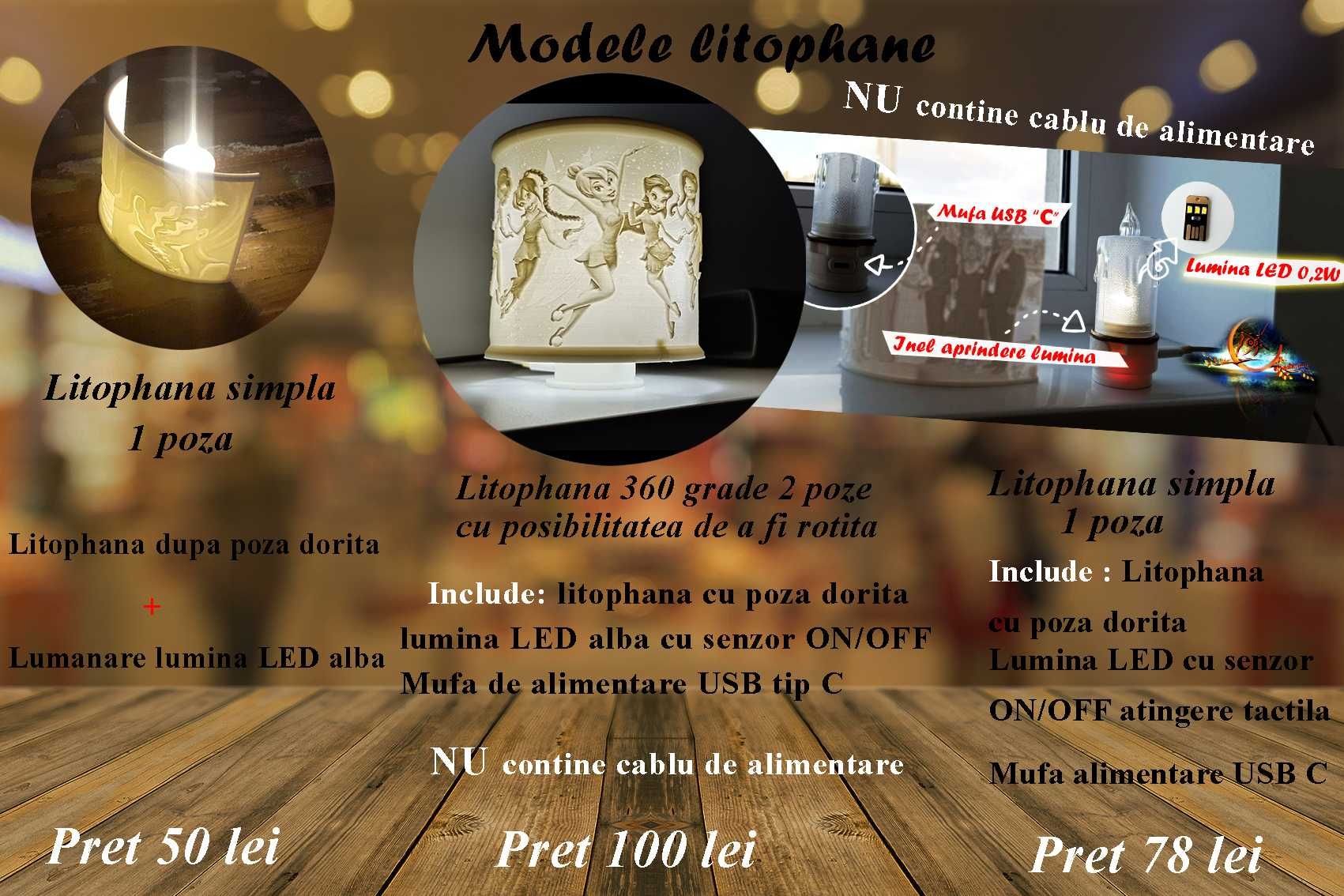 Cadoul ideal  -  litophana (poza/e printate 3D)