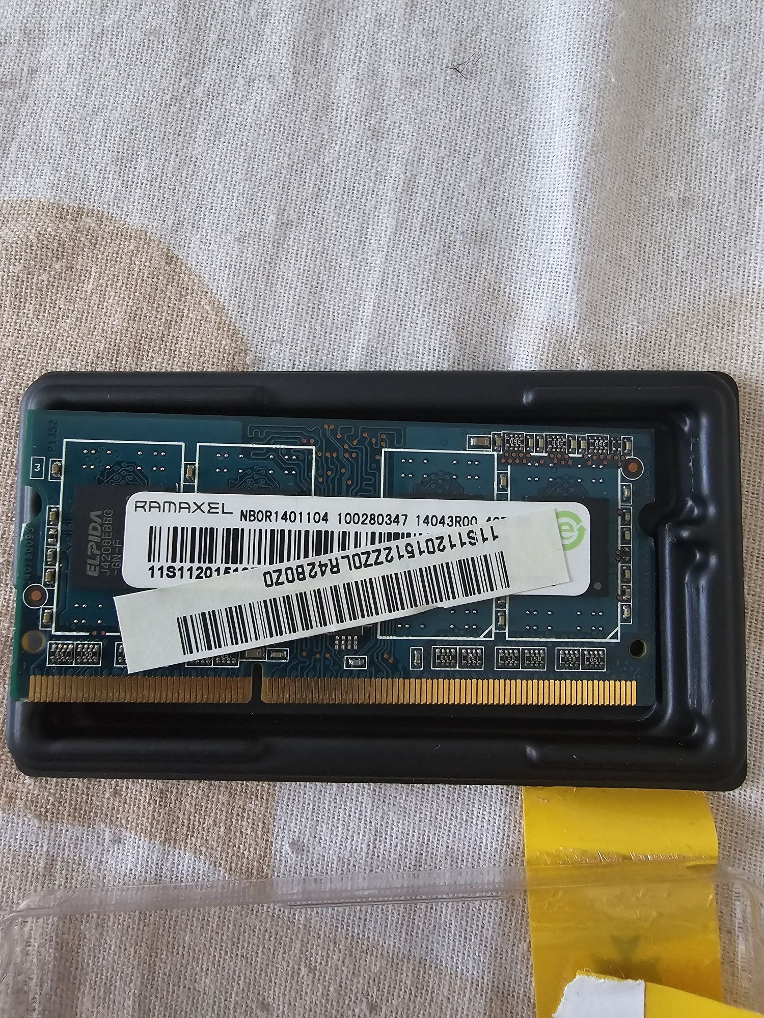 Memorie RAM Sodimm 1600 MHz PC3-12800, 4Gb