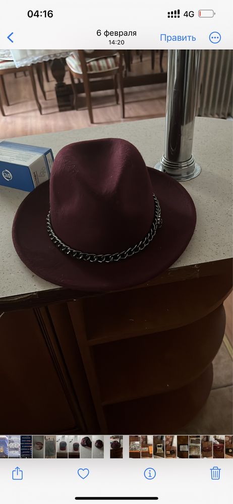 Продам шляпу новая из Шерсти 100»
